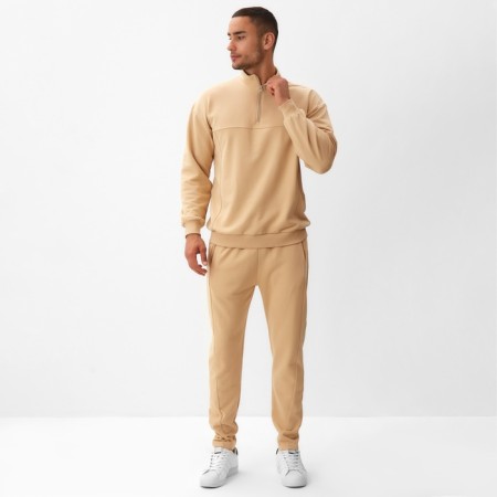 Jumper men's minku: casual collection man Beige color, river 42-1