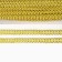 Board braid, with gold along the edge, 1.5 cm, 50 m each
