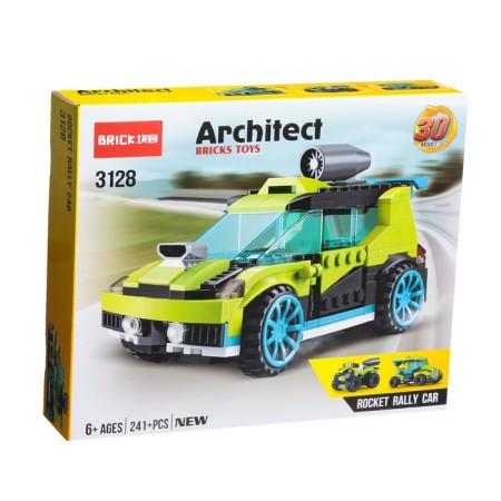 Block Constructor "Racing Transport", 30 assembly options, 241 parts-1