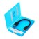 External case for HDD/SSD AGESTAR 3UBCP1-6G SATA USB3.0, plastic, blue, 2.5 "
