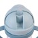 Drill - children's impotion with silicone tube, 250 ml., With handles, blue color