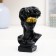 Kashpo - organizer "Bust David" black with gold, 9x17x8.5cm