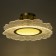 Causte "Grace" LED 48W 3000-6000K gold 50x50x7-150cMMsm