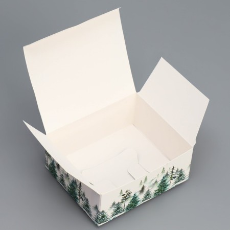 Box the team “Happy New Year!”, Deer, 12 x 10 x 5 cm, New Year-5