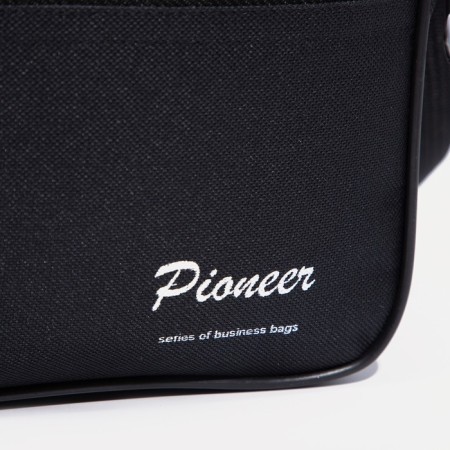 Male bag, amen, black color-2