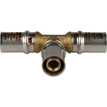 The tee-press Stout SFP-0006-161616, D = 16 mm, brass-1