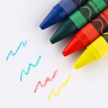Set: notebook A6, pencils (2 pcs.) And wax crayons (4 pcs.) "For those who have paws"-2