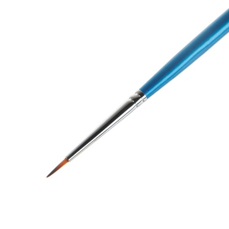 Synthetics brush, round No. 1, "gamma"-1