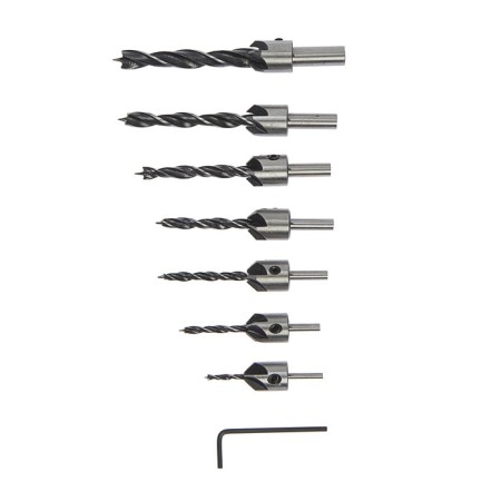 A set of drills with Zenker Tundra, 3-4-5-6-7-8-10 mm, 7 pcs.-1