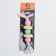 Premium chewing pier toy on a rope, 5 elements, thermoplastic rubber, mix