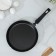 Pancake pan PROMO, D = 22 cm, plastic handle, anti -stick coating, black color