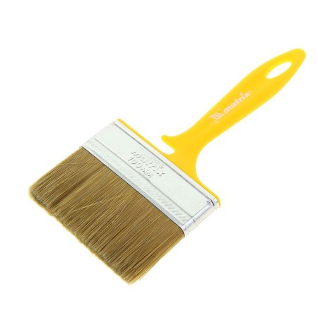 Matrix flat brush, for varnishes, 100x12 mm, plastic handle, artificial bristles
