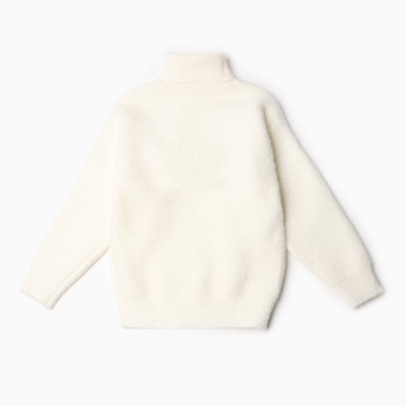 Джемпер для девочек, цвет белый, рост 122-128 см-4