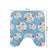A mat for the toilet "Tits on a branch", anti -slip, size 50x50 cm
