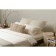 White elastic band of white color Essential, size 180x200x30 cm