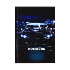 College-wiper in a solid cover 7BC, A5, 64 sheets, CARS-4, Block in a cage, glossy lamination