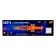 Sword with gears, light and sound effects, works from batteries