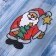 Santa Claus with a Christmas tree and asterisk "14.5x18 cm