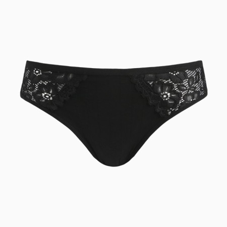 Panties female slips, black color, size 48 (l)-4