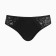 Panties female slips, black color, size 48 (l)