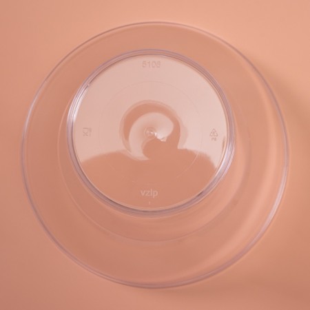The form of plastic disposable for the cup buffet, 250 ml, transparent, 10 pcs/units.-4