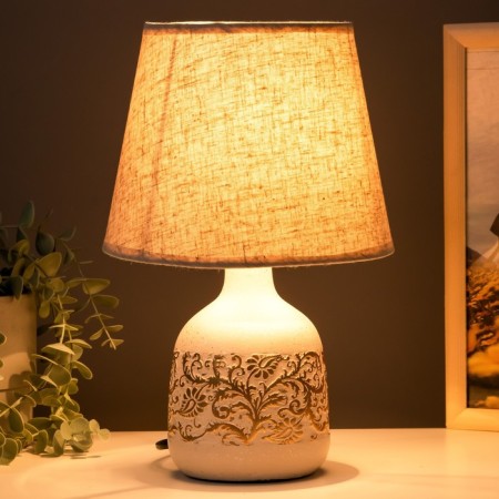 Board lamp 16542/1 E14 40W white-gold 20x20x32 cm-2