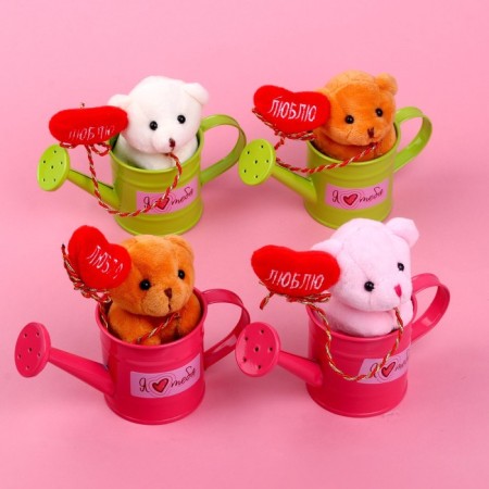 Soft toy "I Love You", Bear, Mix Colors-6