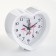 Clock - desktop an alarm clock, discrete move, d -9 cm, 11 x 11 cm, aa