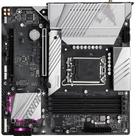 Motherboard Gigabyte B760M Aorus Elite AX, LGA1700, Z790, 4XDDR5, HDMI, DP, MATX