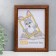 Photo frame wood 15x21 cm, mix walnut
