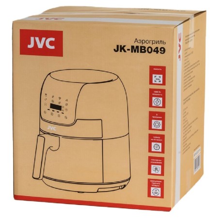 Аэрогриль jvc JK-MB049 , 1400 Вт, до 360°С, 3.5 л-10