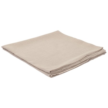 Baby breeze of beige flax Essential, size 170x170 cm-6