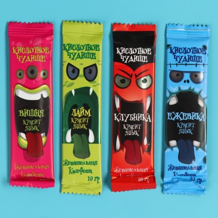 Acidic chewing candy "Prediction", 10 g.-5