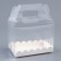 Box for roll, white 13 x 8 x 10 cm