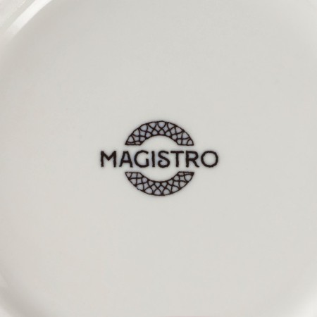 Porcelain salad Magistro Ocean, 800 ml, blue color-4