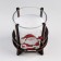 Aromatic candle in a glass on the stand "Santa Claus", 10x9.5x9 cm, mint