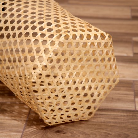 Wicker basket, from bamboo 35x35x45 cm-4