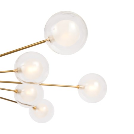 Freya FR5242CL-16BS1 Celebrity, 865x865x113 mm ceiling lamp, G4, 16x3W, brass color-6