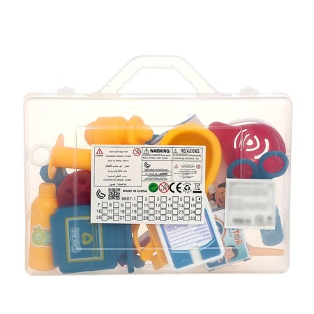 Game set "Best Doctor" in a suitcase, 16 items-13