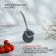 Magistro volt pizza and dough knife, stainless steel, silver color
