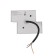 Facade lamp "Ray", FSD-010, 4 W, 3000K, 2 rays, IP65, 220 V, metal, white