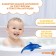 Rubber toy for the bath "Dolphin", 24 cm, with a squeak, crumb me