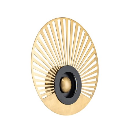 Decorative backlight by Arte Lamp Biscotto A2641AP-1GO, LED, 10 W, 4 cm, 500 lm, golden, black
