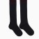 Pantyhose children, white-blue-border strips, height 140-146 cm