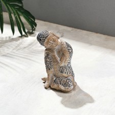 Фигура "Будда" 9,5х8х14,5см