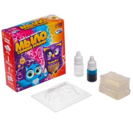 DIY soap. Set for creativity "Owl"-1