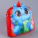 Baby backpack "Dragon with a scarf", 24 × 24 cm