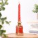 Figure candle large "Easter temple", 5.5x26 cm, 180 grams
