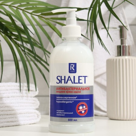 Schalet Liquid Creamal Cream Antibacterial, Hypoallergenic, 500 ml