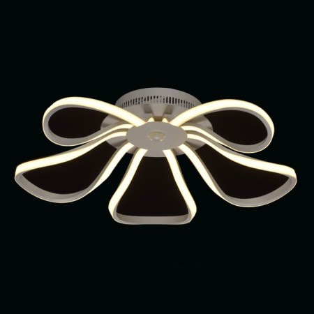 Ceiling chandelier "Aurich", 30w LED white 80x80x16 cm-1